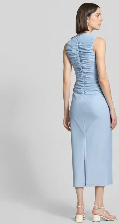Y.A.S. YAS Dames Jurken Yasdona Sl Long Dress Lichtblauw - Foto 6