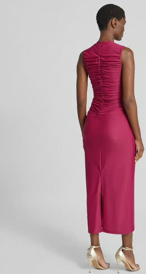 Y.A.S. YAS Dames Jurken Yasdona Sl Long Dress Bordeaux - Foto 9