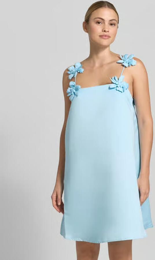 Y.A.S. YAS Dames Jurken Yasdouce Strap Midi Dress Lichtblauw - Foto 7