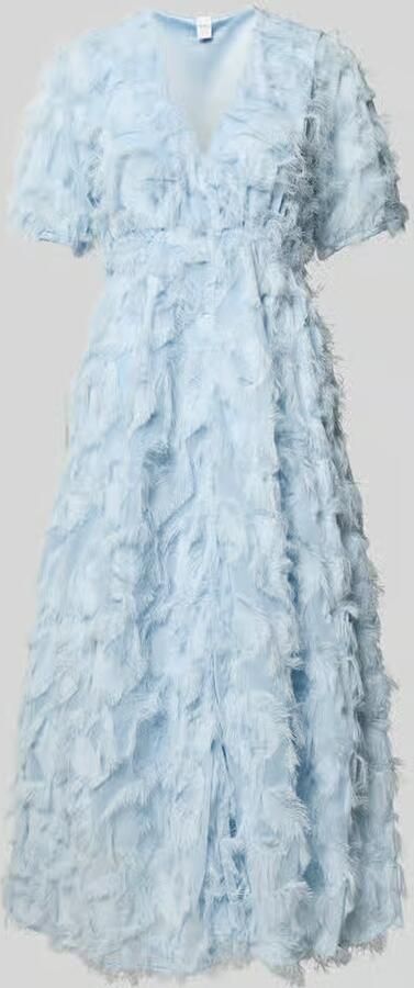 Y.A.S. YAS Dames Jurken Yaspazylla 2 4 Midi Dress S. Lichtblauw - Foto 6