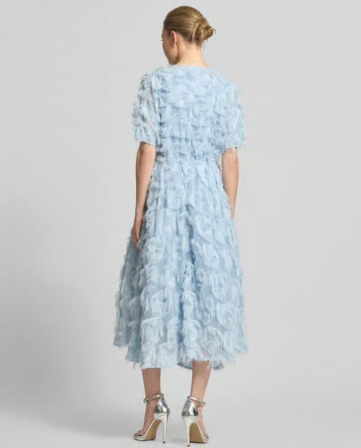 Y.A.S. YAS Dames Jurken Yaspazylla 2 4 Midi Dress S. Lichtblauw - Foto 7