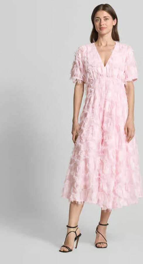 Y.A.S. YAS Dames Jurken Yaspazylla 2 4 Midi Dress S. Lichtroze - Foto 7