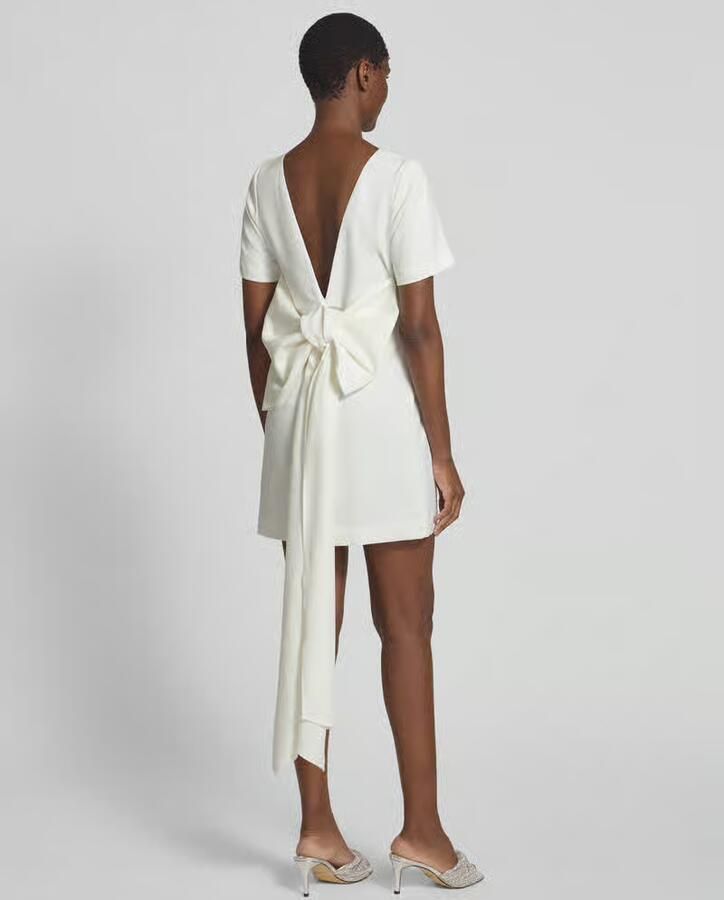 YAS Cocktailjurk met knoopdetail model 'SALLY'