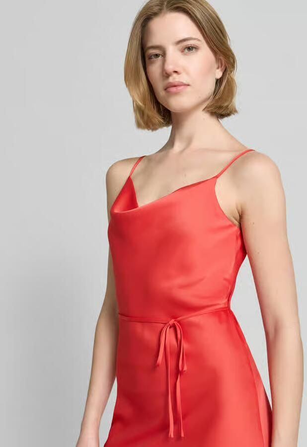 YAS cocktailjurk met spaghettibandjes model 'THEA'