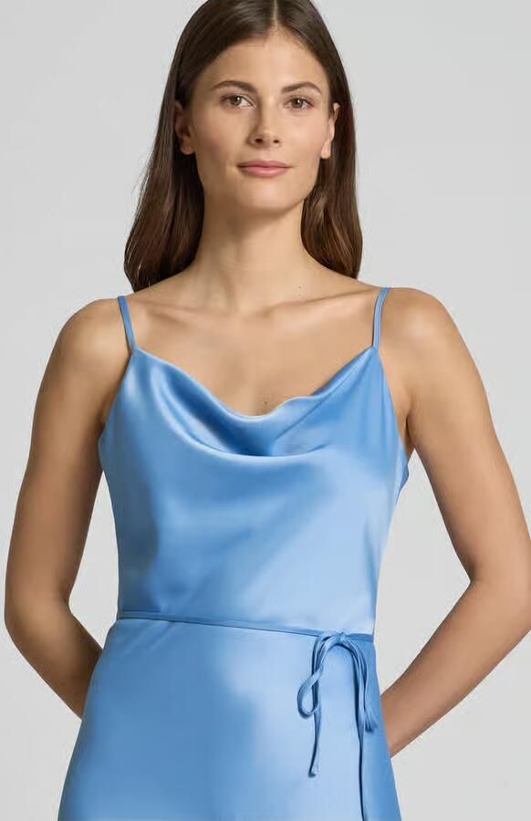 Y.A.S Jurk met spaghettibandjes YASTHEA STRAP LONG DRESS S. NOOS - Foto 3