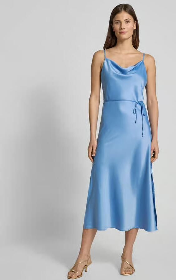 Y.A.S Jurk met spaghettibandjes YASTHEA STRAP LONG DRESS S. NOOS - Foto 4