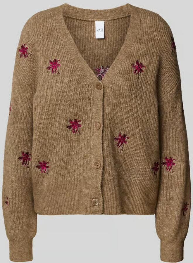 Y.A.S. Dames Truien & Vesten Yasfleur Ls Knit Cardigan Camel - Foto 6