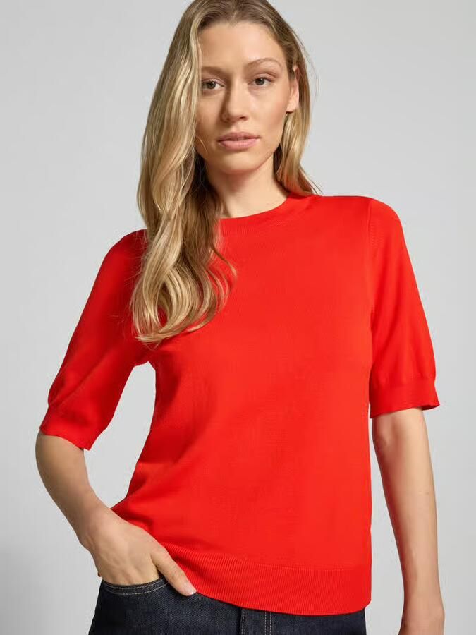 Y.A.S. YAS Dames Truien & Vesten Yaslena Ss Knit Pullover Rood - Foto 5