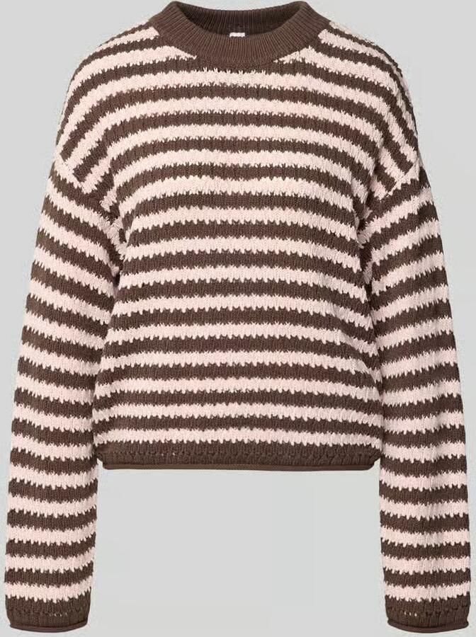 Y.A.S. YAS Dames Truien & Vesten Yasporta Ls Knit Pullover S Bruin