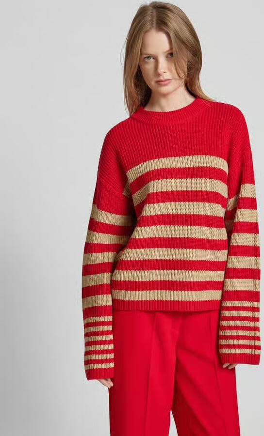 YAS Gebreide pullover met ronde hals model ' RIGA' - Foto 4