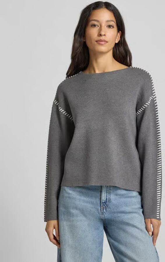 Y.A.S. YAS Dames Truien & Vesten Yasstitcha Ls Knit Pullover Grijs - Foto 7