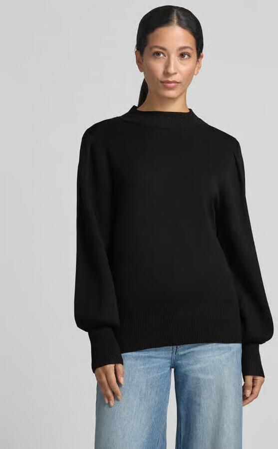 YAS Gebreide pullover van viscosemix met ballonmouwen Model ' FONNY' - Foto 11