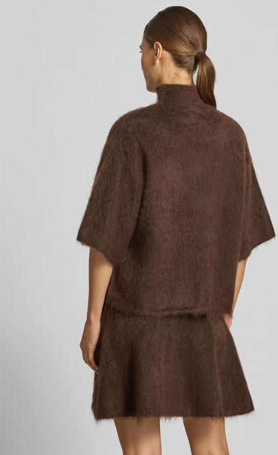 Y.A.S. YAS Dames Truien & Vesten Yastilde 2 4 Mohair Blend Knit Pullover Bruin - Foto 3