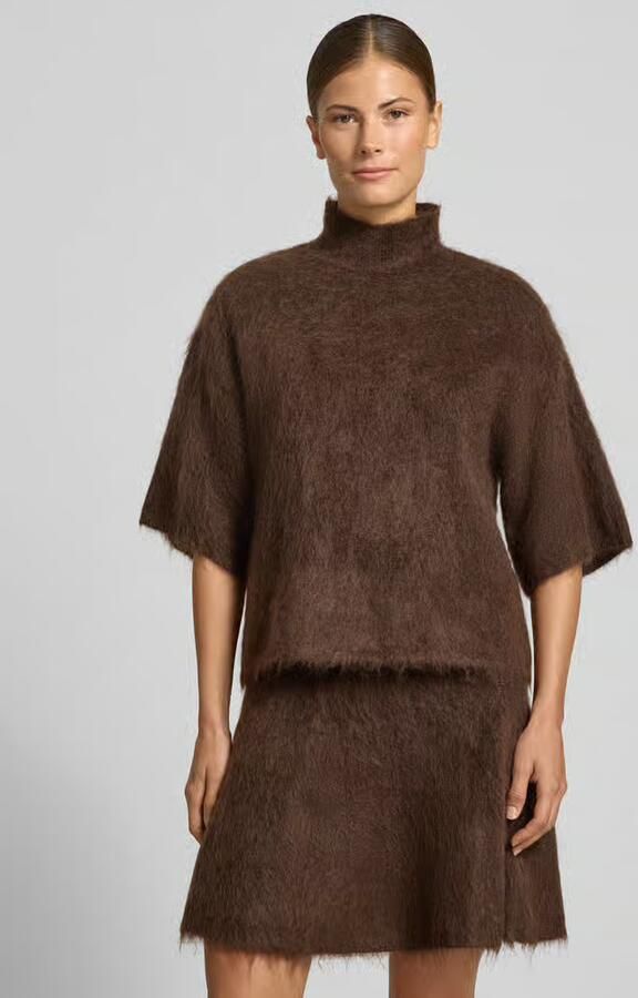 Y.A.S. YAS Dames Truien & Vesten Yastilde 2 4 Mohair Blend Knit Pullover Bruin - Foto 2