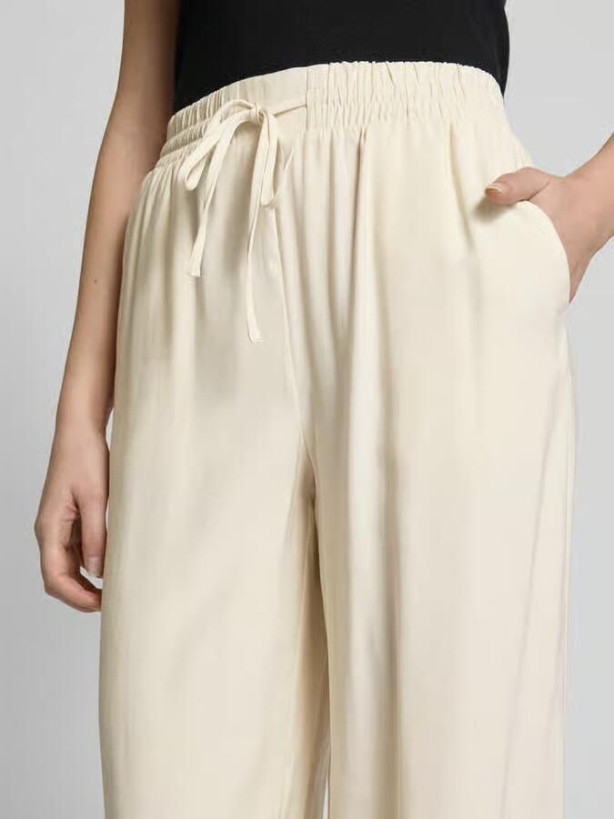 YAS High waist broek met tunnelkoord model 'NARA'