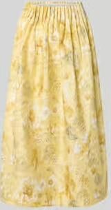 YAS high waist midirok van lyocellmix model 'LEMON'