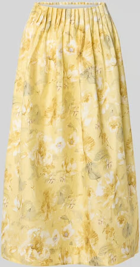 YAS high waist midirok van lyocellmix model 'LEMON' - Foto 2