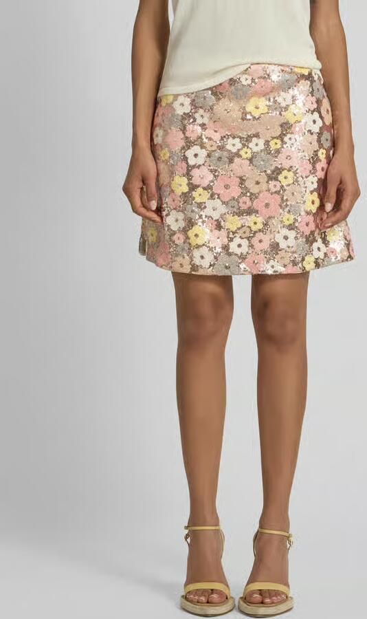 YAS High waist minirok met pailletten model 'LALEA' - Foto 2