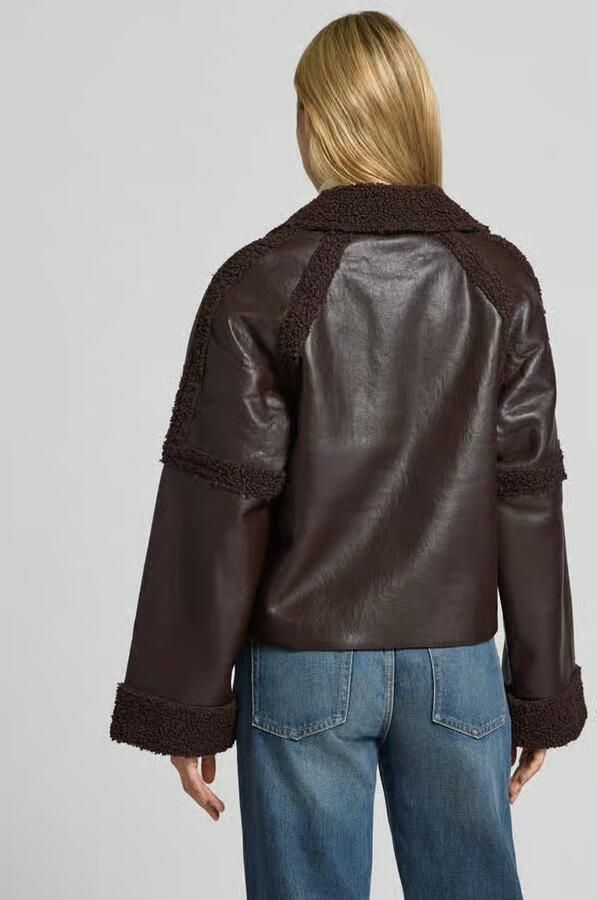 Y.A.S. YAS Dames Jassen Yasfilia Ls Jacket Bruin - Foto 4