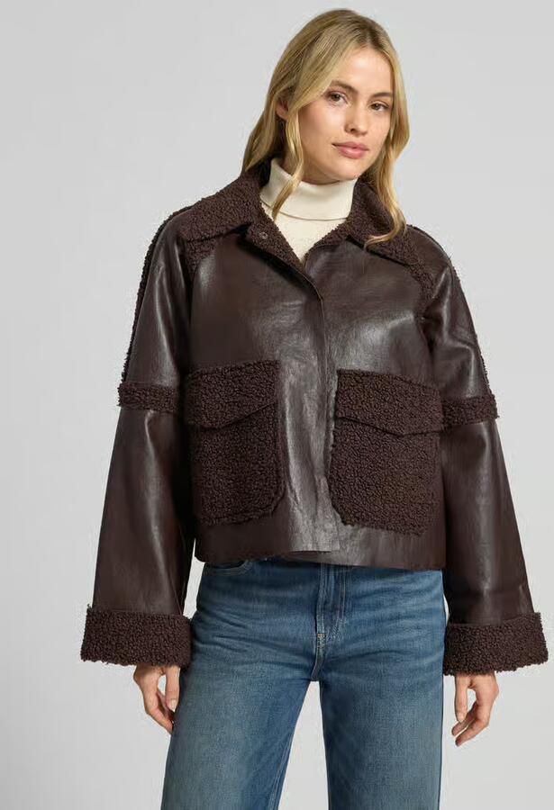 Y.A.S. YAS Dames Jassen Yasfilia Ls Jacket Bruin - Foto 5
