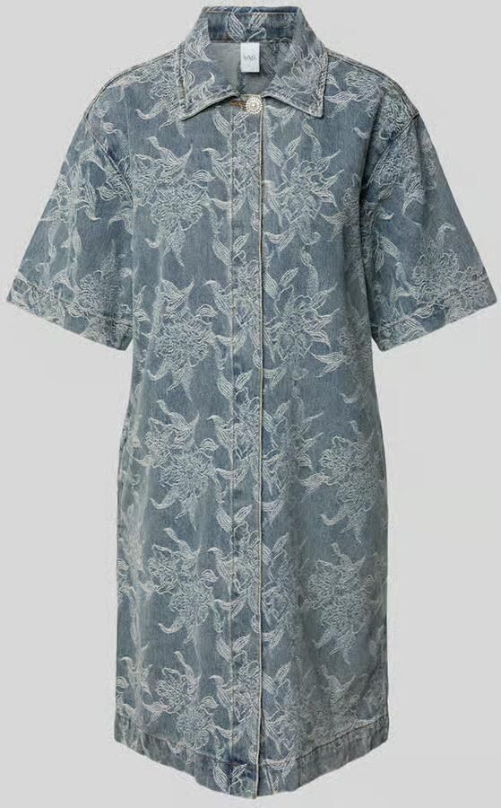 YAS Jeansjurk in minilengte met 1 2-mouwen model 'FLAMERA' - Foto 6
