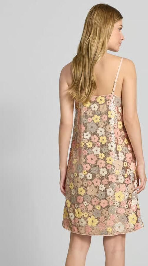 YAS Knielange jurk met pailletten model 'LALEA'