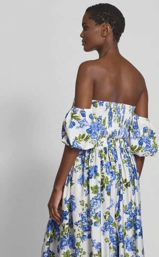 YAS Korte blouseshirt met vierkante hals model 'SIENNA'