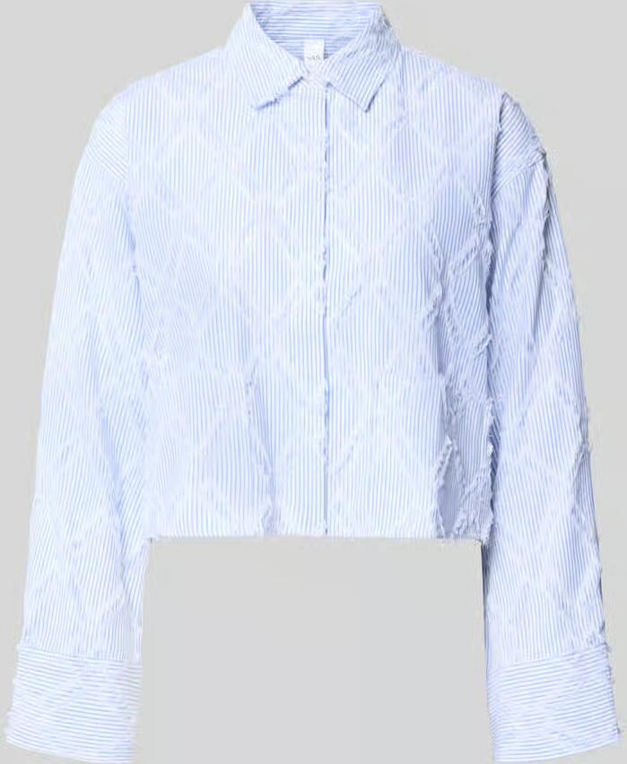 YAS Korte overhemdblouse van katoenmix model 'Leo' - Foto 2