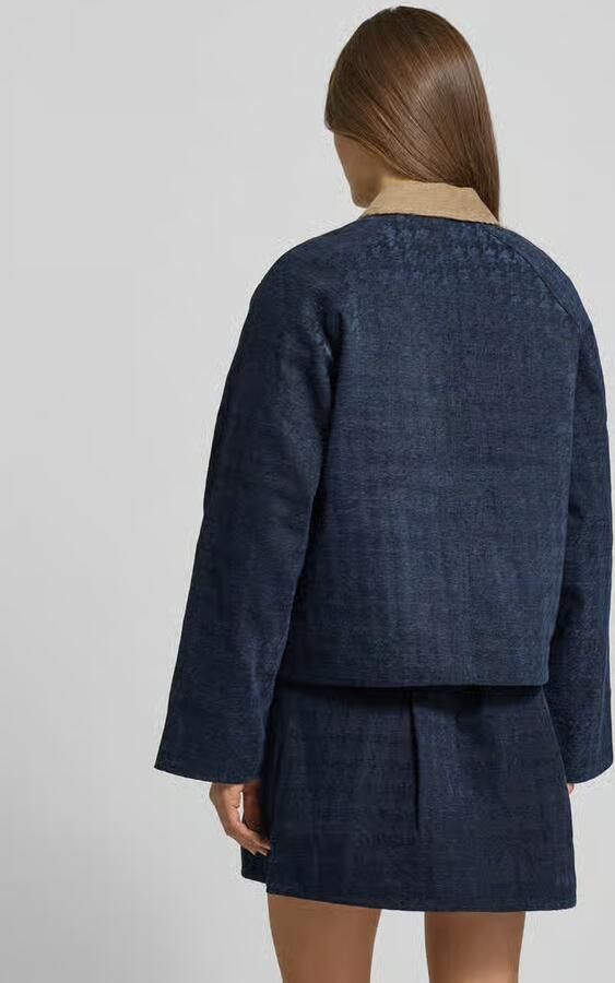 YAS Lange jas met klepzakken Model 'VICKY'