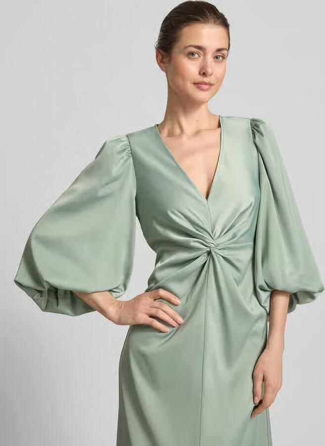 Y.A.S. YAS Dames Jurken Yasthea Ls Long Dress Mint - Foto 5