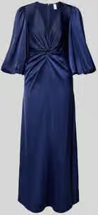 YAS maxi-jurk met ballonmouwen model 'THEA'
