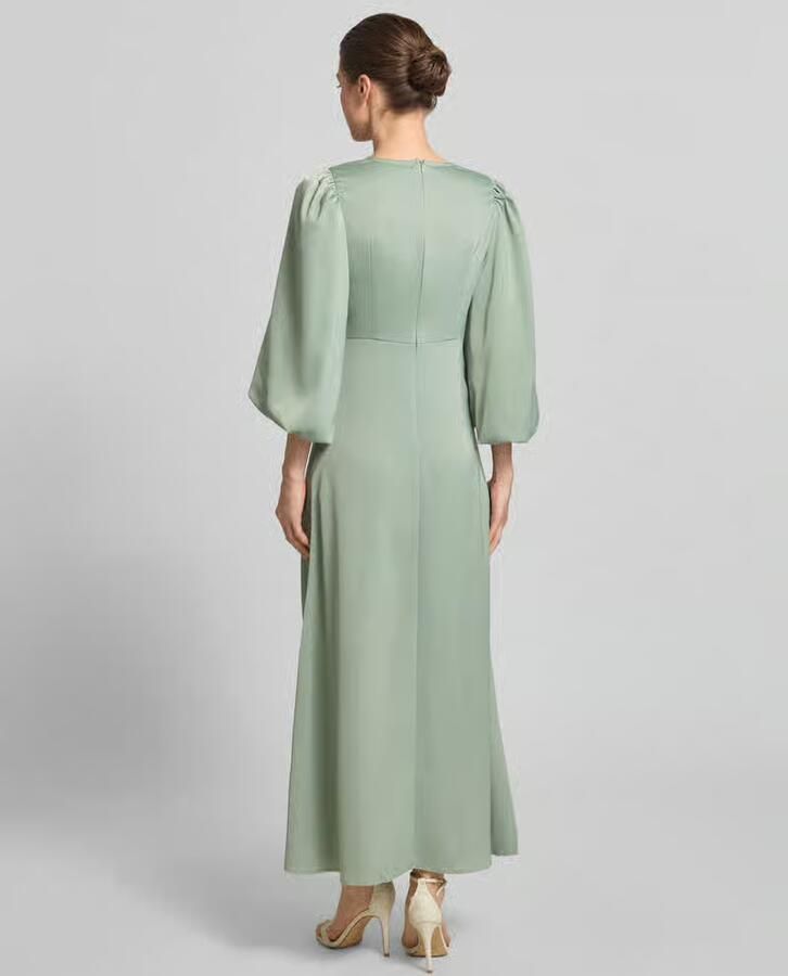 Y.A.S. YAS Dames Jurken Yasthea Ls Long Dress Mint - Foto 5