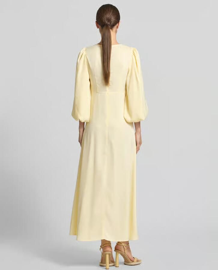 Y.A.S. YAS Dames Jurken Yasthea Ls Long Dress Creme - Foto 5