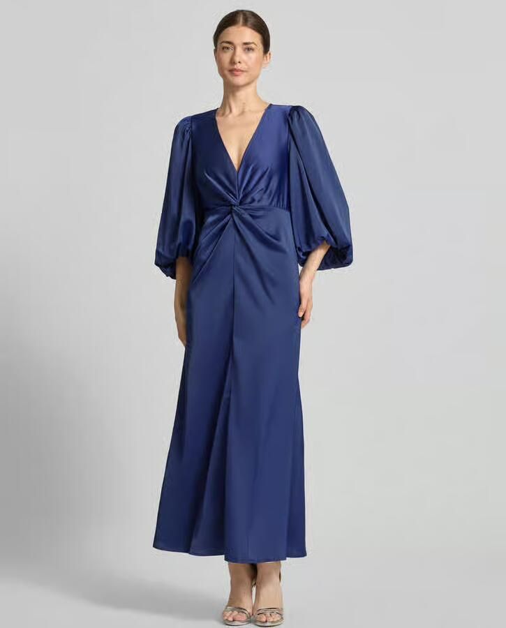 YAS maxi-jurk met ballonmouwen model 'THEA' - Foto 2
