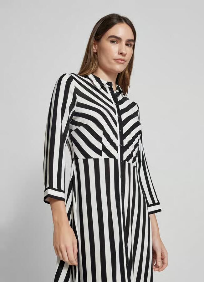 Y.A.S Jurk met overhemdkraag YASSAVANNA LONG SHIRT DRESS