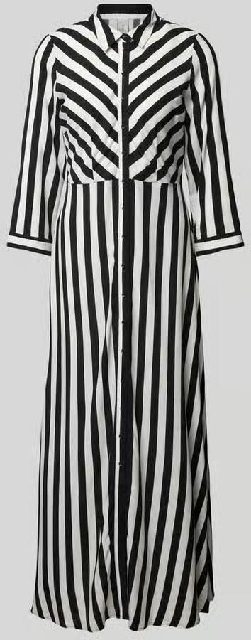 Y.A.S Jurk met overhemdkraag YASSAVANNA LONG SHIRT DRESS - Foto 12