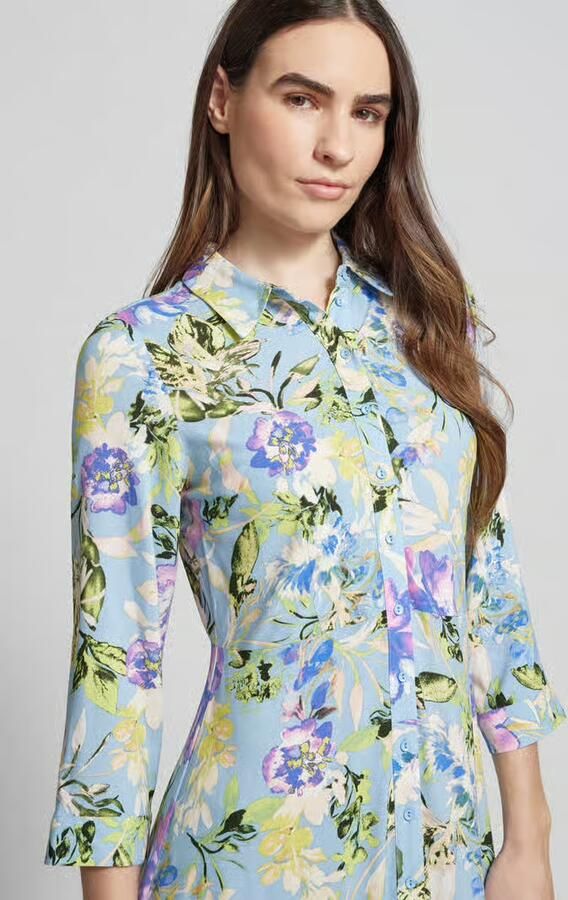 Y.A.S Jurk met overhemdkraag YASSAVANNA LONG SHIRT DRESS
