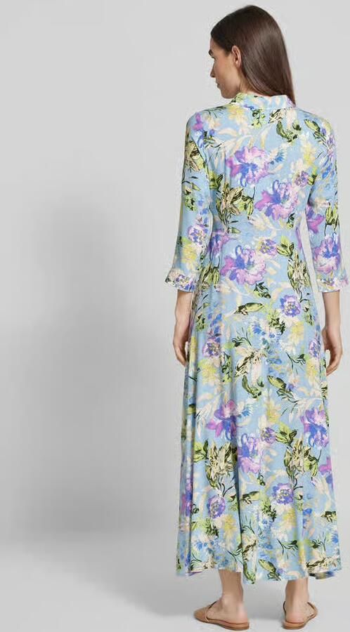 Y.A.S Jurk met overhemdkraag YASSAVANNA LONG SHIRT DRESS - Foto 3