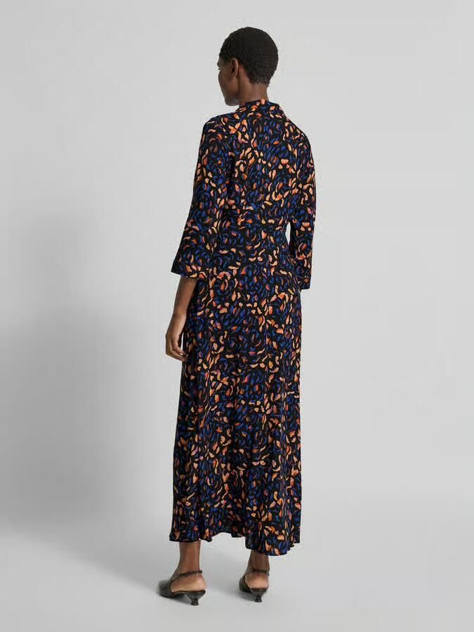 YAS Maxi-jurk met doorknoopsluiting model 'SAVANNA'