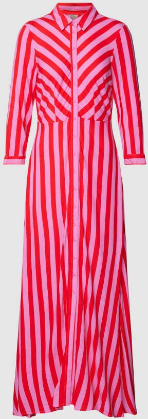 Y.A.S Jurk met overhemdkraag YASSAVANNA LONG SHIRT DRESS