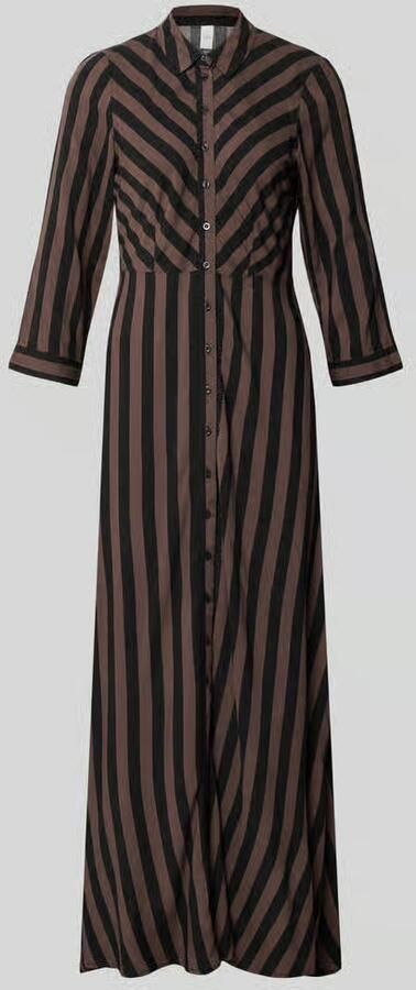 Y.A.S Jurk met overhemdkraag YASSAVANNA LONG SHIRT DRESS - Foto 4