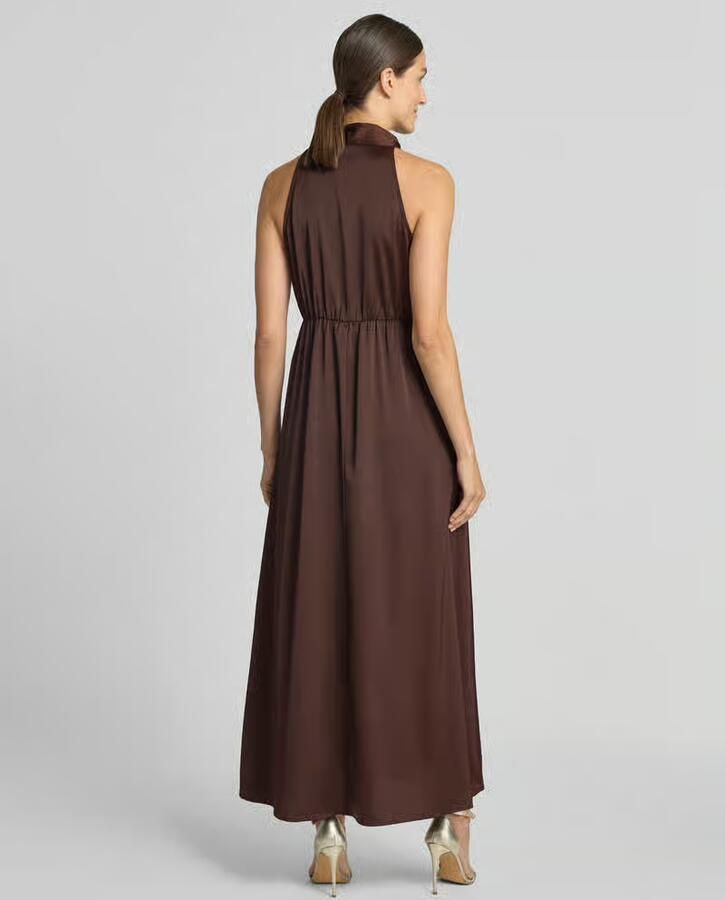 YAS Maxi-jurk van satijn model 'Thea' - Foto 2