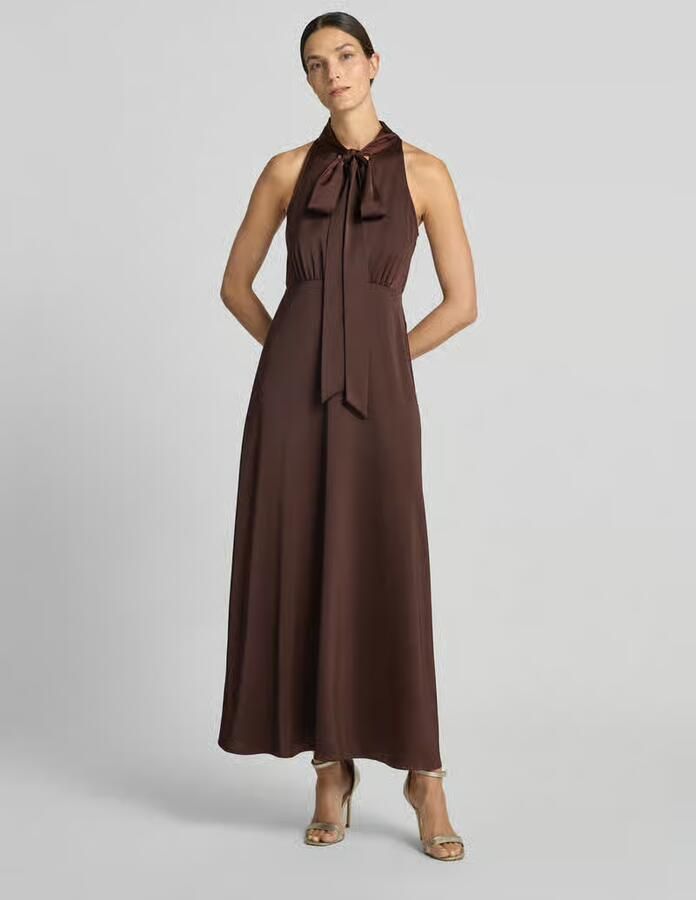 YAS Maxi-jurk van satijn model 'Thea' - Foto 3