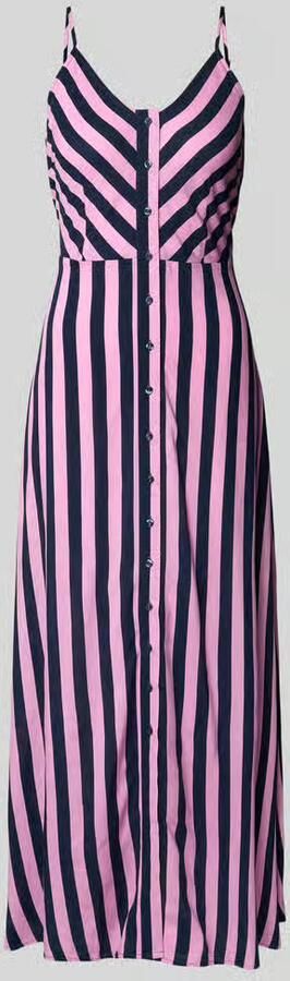 YAS Maxi-jurk van viscose met knoopsluiting - Foto 2