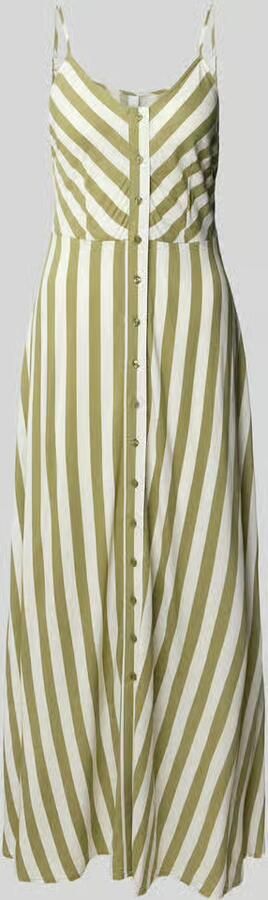 YAS Maxi-jurk van viscose met knoopsluiting - Foto 2