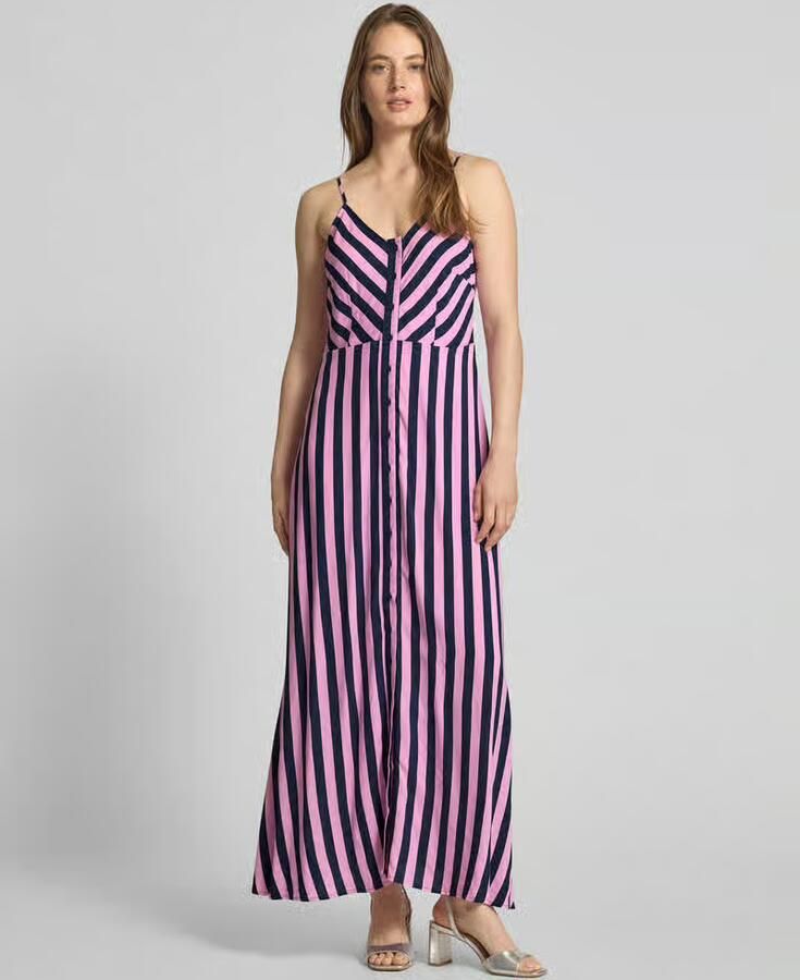 YAS maxi-jurk van viscose met knoopsluiting model 'SAVANNA' - Foto 2