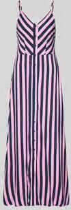 YAS maxi-jurk van viscose met knoopsluiting model 'SAVANNA'