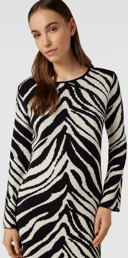 YAS Midi-jurk met dierenprint model 'Malla'