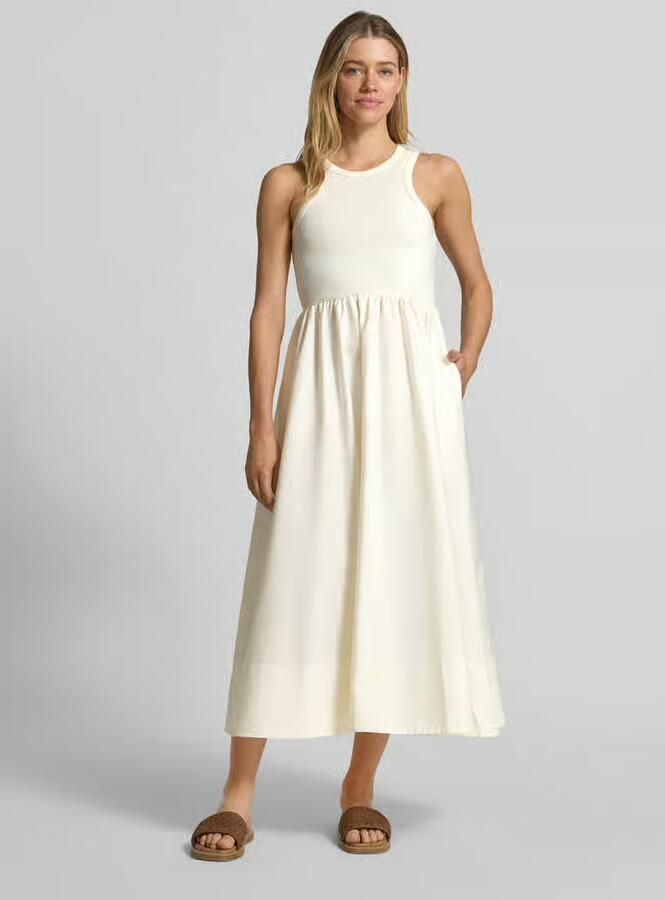 Y.A.S. YAS Dames Jurken Yasmira Sl Long Dress Wit - Foto 6
