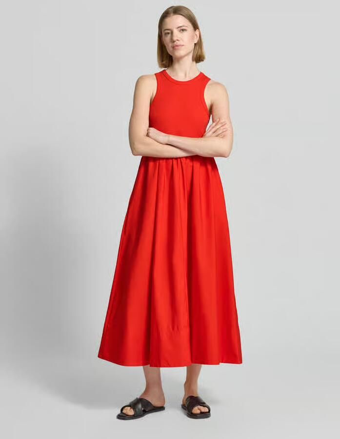 Y.A.S. YAS Dames Jurken Yasmira Sl Long Dress Rood - Foto 7